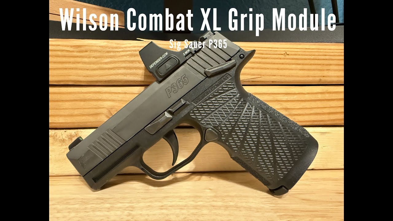 Sig Sauer P365 Wilson Combat XL Grip Module with Vortex Defender CCW and Incog X Holster