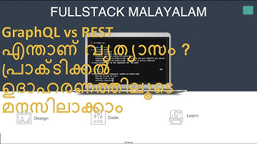 REST vs GRAPHQL in Malayalam with practical
