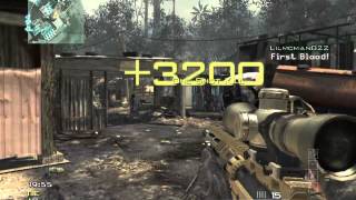 Lilmcman022 - MW3 - 5 Seconds into the game Quick Scope Collateral