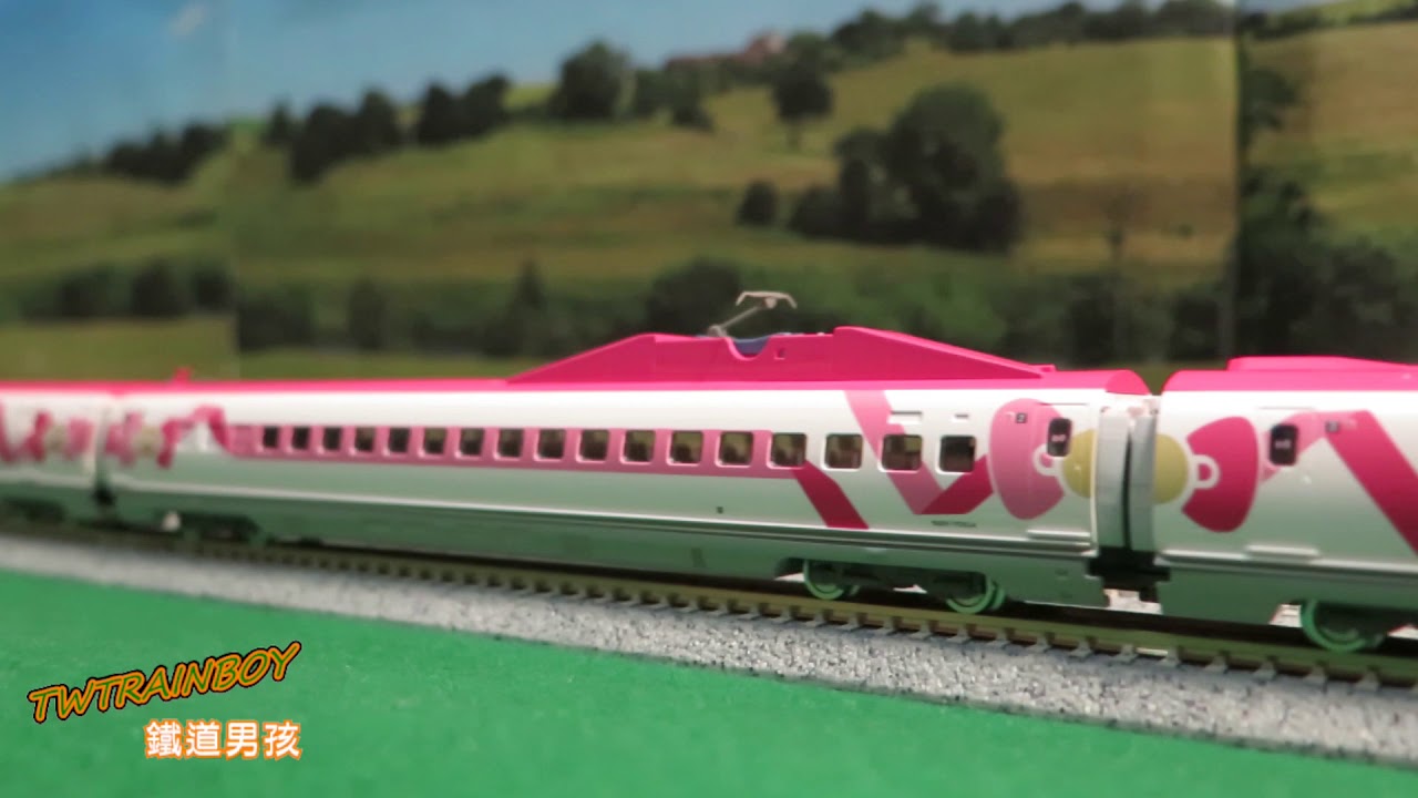 hallo kitty様 Tomix 98662 JR Series 500-7000 Sanyo Shinkansen 'Hello Kitty' 8
