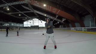 Impro hip hop sur glace