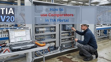 How to use Comparators in TIA Portal