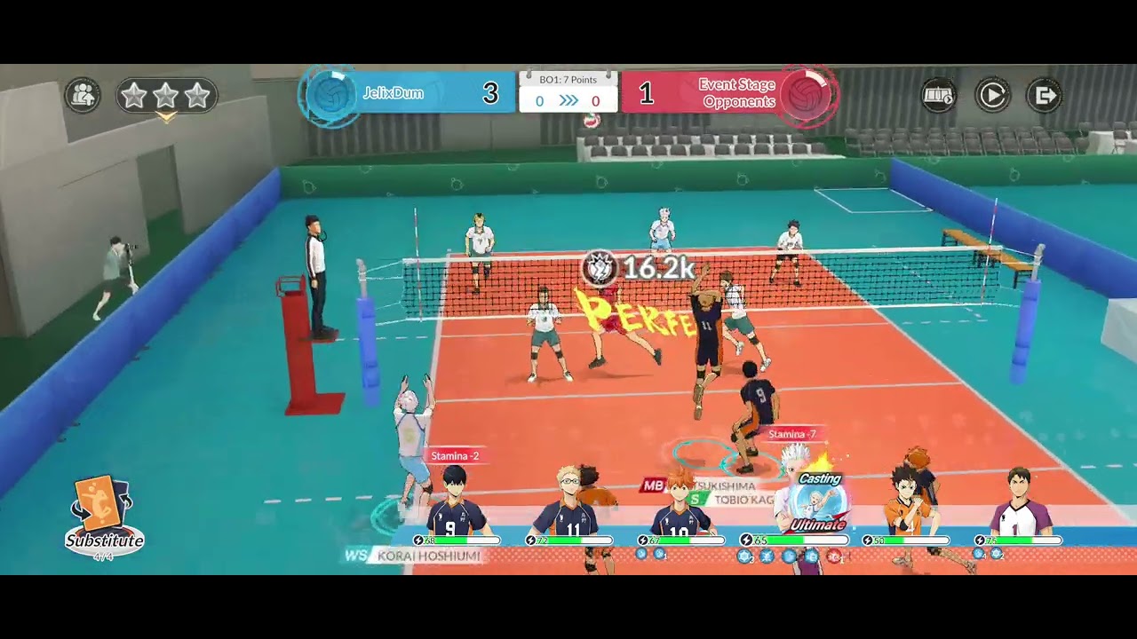 Best Duo Monster Kageyama and Hinata (Include Ushijima and Korai kun) #Jelixdun #haikyuflyhigh #fyp 