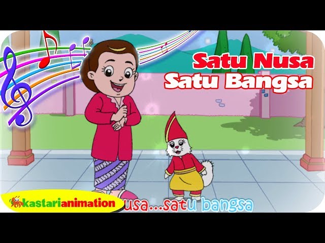 SATU NUSA SATU BANGSA (Lagu Nasional Indonesia) | Kastari Animation Official class=