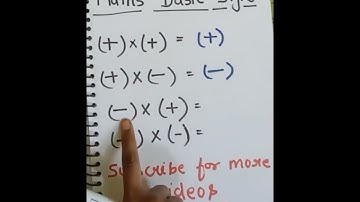 #Maths sign rule#maths#mathematics#shorts#yetshorts#basicmaths#studyValue#Mathsrule