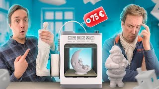 L'imprimante 3D à 75€ ! Oui oui, à Carrefour ! [Technotest Tina 2 - Monoprice Cadet]