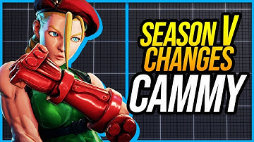 ALL Cammy Changes - Season V - Street Fighter V Champion Edition