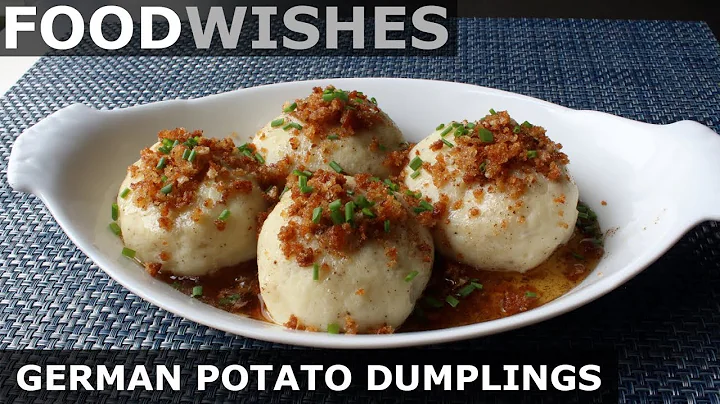 German Potato Dumplings (Kartoffelkloess...  - Food Wishes