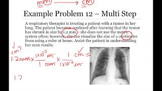 Example Problem 12 - Metric System