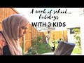 VLOG: A WEEK OF SCHOOL HOLIDAYS WITH THREE KIDS!