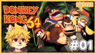 【DK64】元祖3Dドンキーコング #ドンキーコング64 超久しぶりにプレイ！  / #dk64  #DonkeyKong64  #レア社 【べすれい】