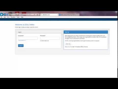 Registering For ZOLL Online
