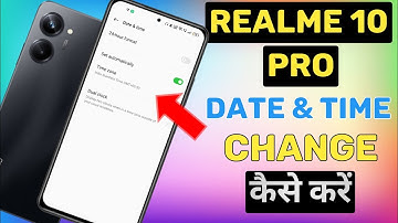 Realme 10 pro Time and Date settings | How to set time and date in realme 10 pro