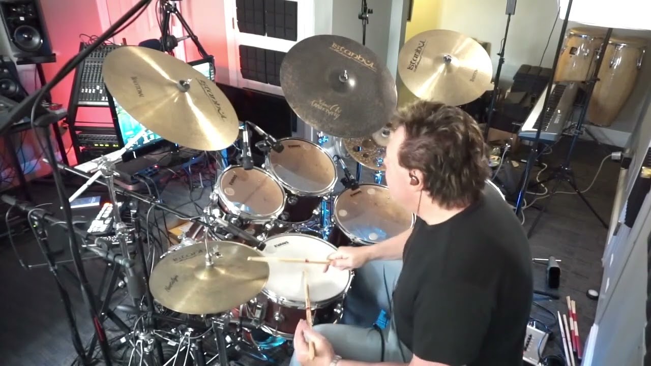 Rick Latham Click practice. It's important for drummers to practice to