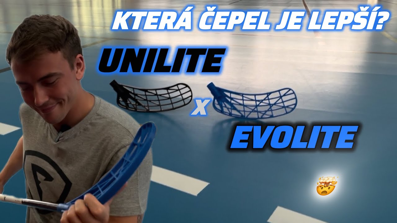 UNILITE NEBO EVOLITE? KTERÁ FLORBALOVÁ ČEPEL JE LEPŠÍ? |RECENZE|Florbal.com|