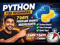 Python Basics Explained in 8 Minutes 🔥 | Beginner Guide