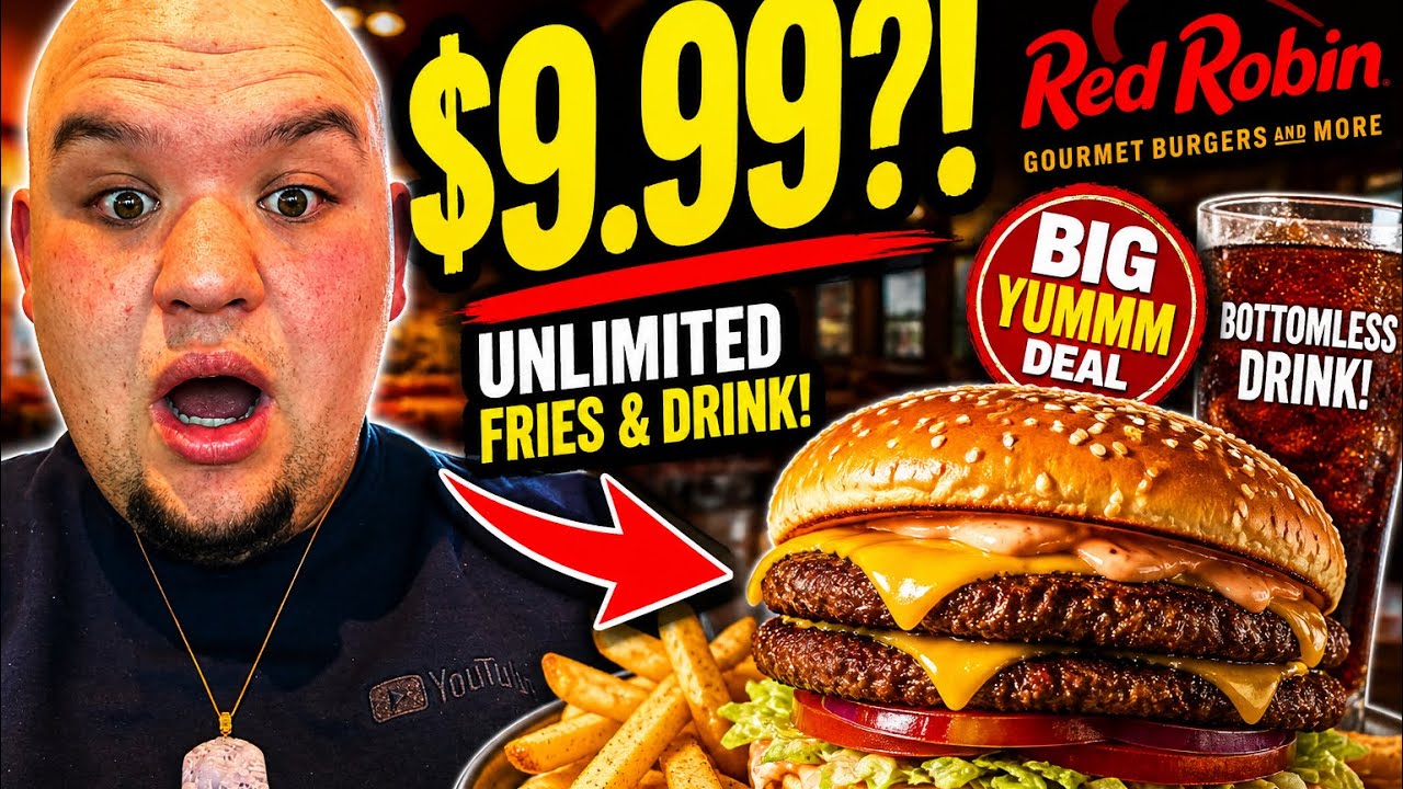 The $9.99 Red Robin Situation Nobody's Talking About - YouTube