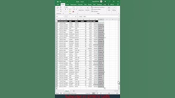 How to Put Data from Multiple Columns into One Column in Excel