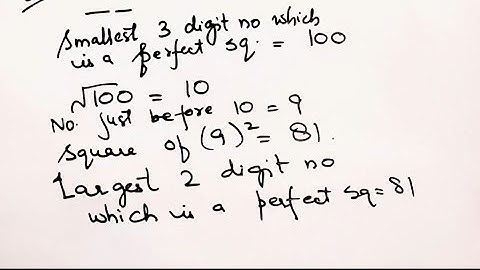 Find the greatest number of two digits which is a perfect square I @brainosolutions