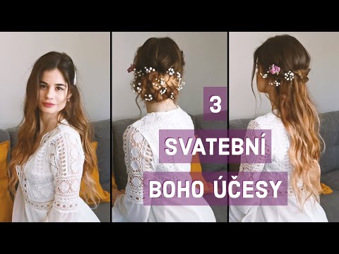 Video: 3 snadné způsoby, jak upravit svatební vlasy