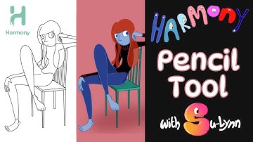 Pencil Tool Techniques | Toon Boom Harmony Drawing Tutorial