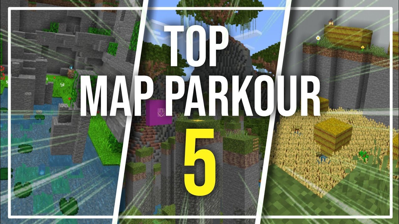 Top 5 Map Parkour Spesial Akhir Tahun 2023!! - Minecraft Bedrock ...