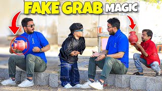 Fake Grab Magic Prank - Funny Reactions -
