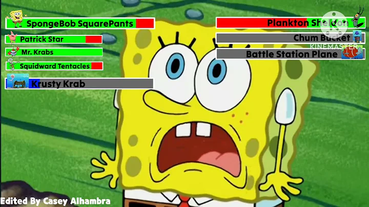 SpongeBob SquarePants: Spy on! (2012) Final Battle with healthbars