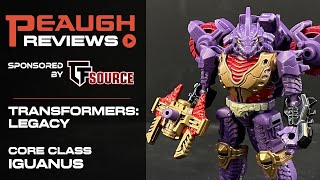 Video Review: Transformers Legacy - Core Class IGUANUS