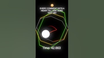 Drunk Rainbow Hexagon Theory #animation #satisfying #fun #simulation #physics #adhd #autism #shape