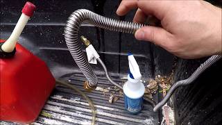 Gas line leak detection sometimes its the bubble solution screenshot 4