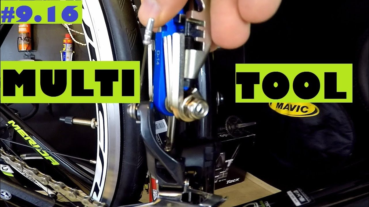 Multitool for your bike. Park Tool vs. cheap bicycle repair tool. - YouTube