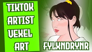 VEXEL ART TIMELAPSE (TIKTOK ARTIST) screenshot 3
