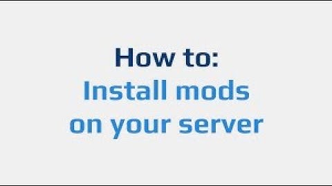 How to add mods to your aternos sever easily