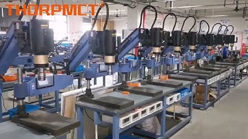 Electric tapping machine daily production line