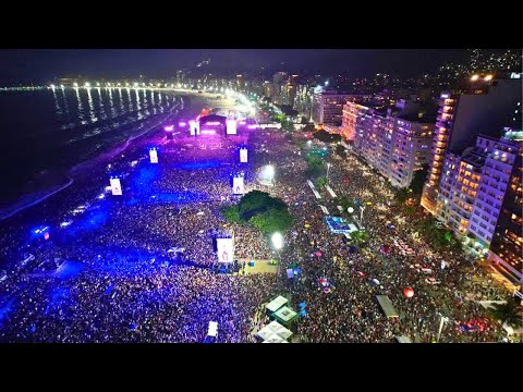 MEGASHOW de MADONNA en COPACABANA RIO de JANEIRO