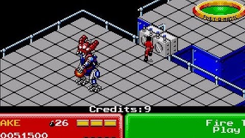 Escape from the Planet of Robot Monsters - Atari ST (Full Playthrough / Let