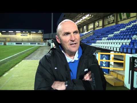 Steve Burr interview Chester FC 1 Kidderminster Harriers 0