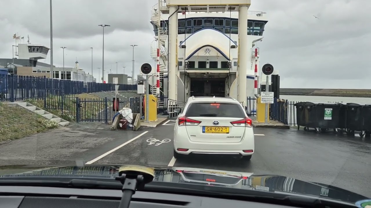 Rederij Doeksen. Met de auto van Harlingen naar Terschelling