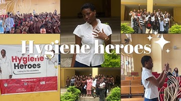 A Day in My Life at ABUAD 💙 (Afe Babalola University) | Hygiene Heroes Event Vlog