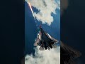 Su-57 Felon Legendary Felon Maneuvers 🎖️💥 #AceCombat7 #Shorts
