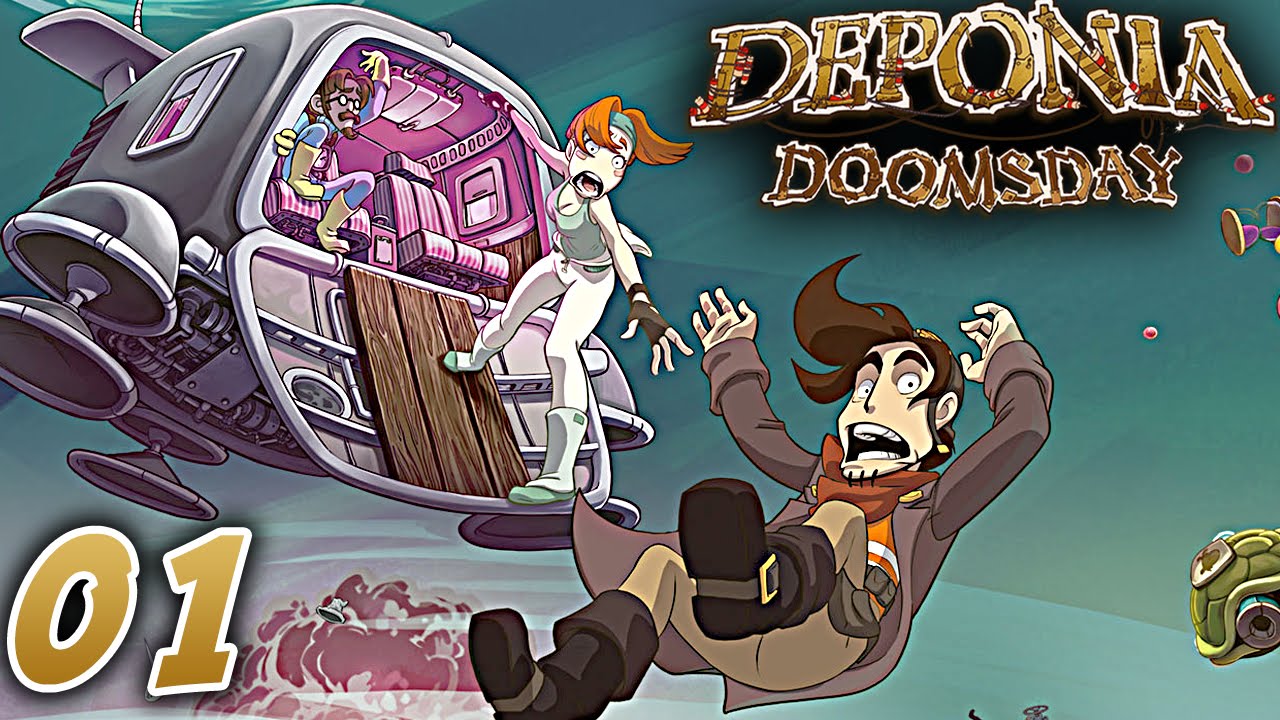 DEPONIA: DOOMSDAY | In die.. VERGANGENHEIT!.. DAM DAM DAM [001] - YouTube