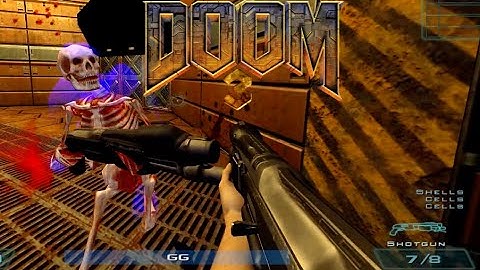 DOOM 3 2021 Deathmatch Multiplayer Gameplay (Close Game)