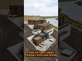 Luxury Container Home Built on a Hilltop With River Views! 🌄🏠#usa #ShippingContainerHome #LuxuryHome