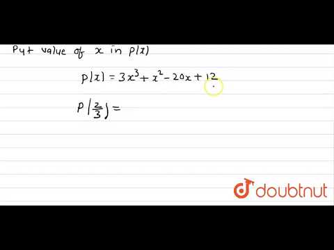 Using factor theorem