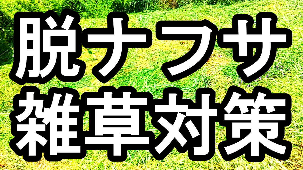 脱ナフサ　雑草対策