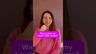 Make your New Year’s Resolution to start learning British Sign Language! 🙌🏻 Level 1 BSL