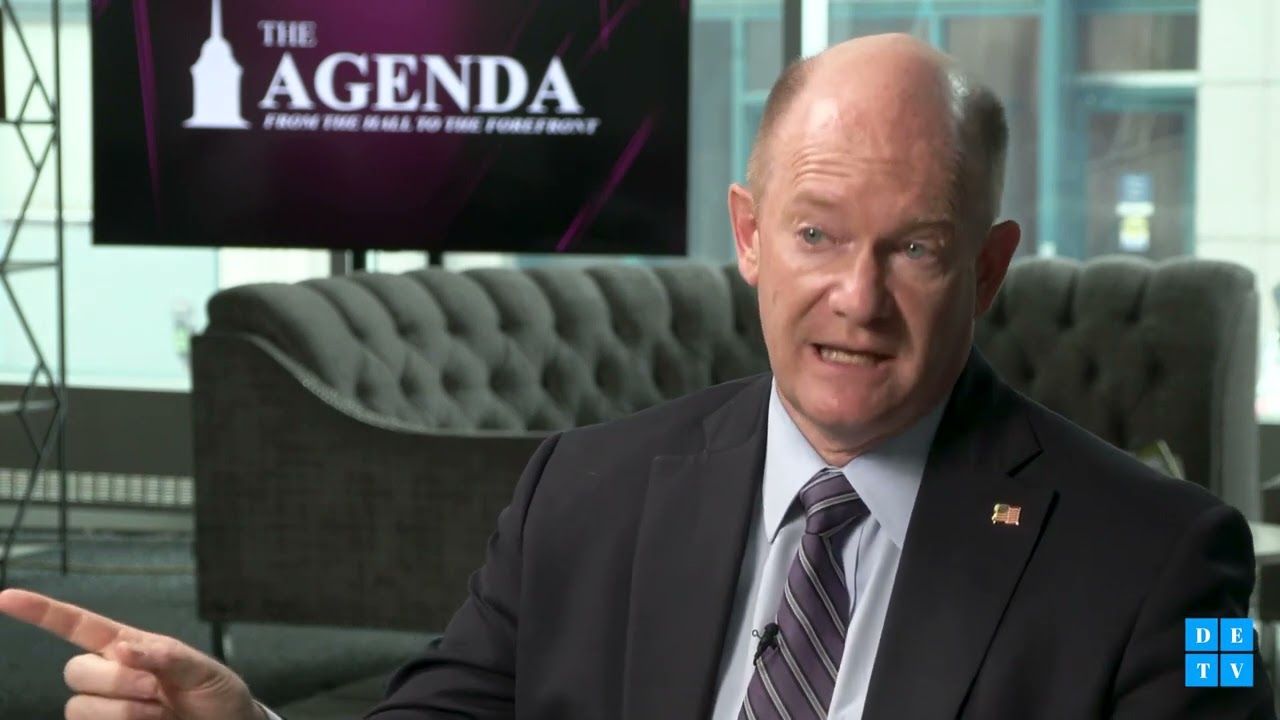 DETV Presents The Agenda | U.S. Senator Chris Coons