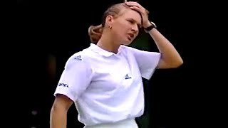 Steffi Graf vs. Sabine Appelmans Wimbledon 1991 R1