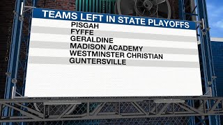 Six Valley teams advance in AHSAA football playoffs